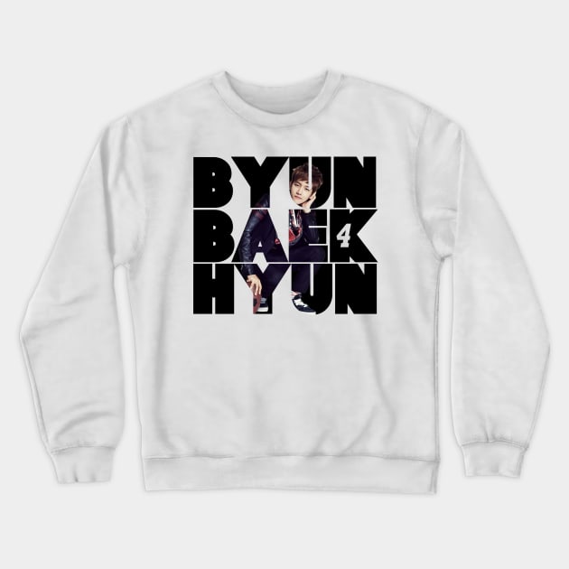 EXO Baekhyun Full Name OT12 Crewneck Sweatshirt by iKPOPSTORE